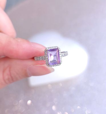 Bague Améthyste - Argent 925