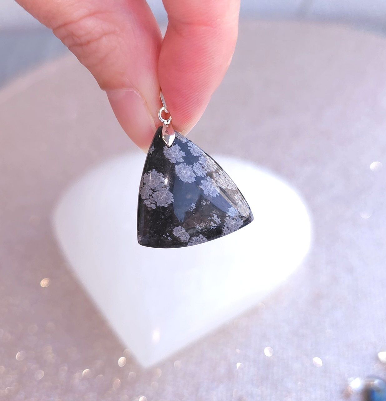 Obsidienne Flocon de Neige