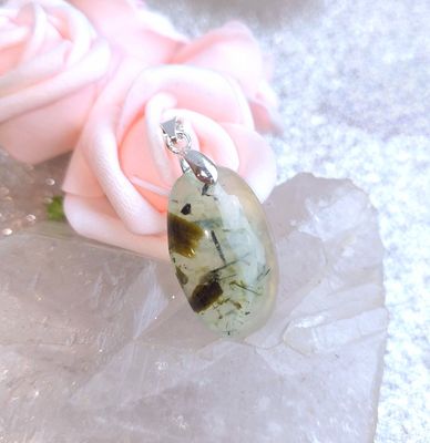 Préhnite ovale (prehnite)