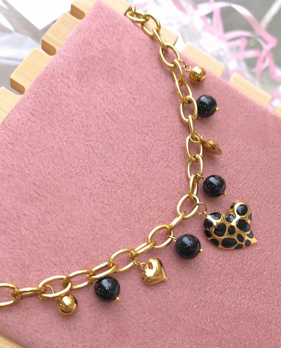 Collier Tourmaline Noire