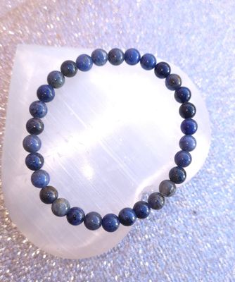 Bracelet Dumortiérite ø6 dumortierite