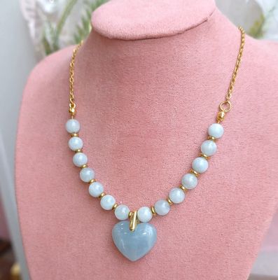 Collier Aigue Marine