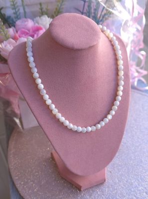 Collier Nacre ø6