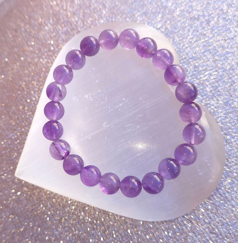 Bracelet Amethyste ø8