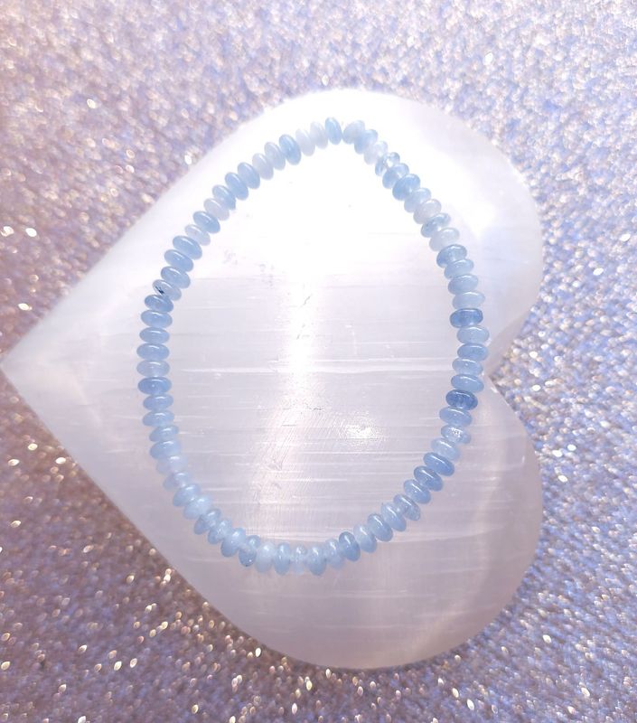 Bracelet Aigue Marine ø4