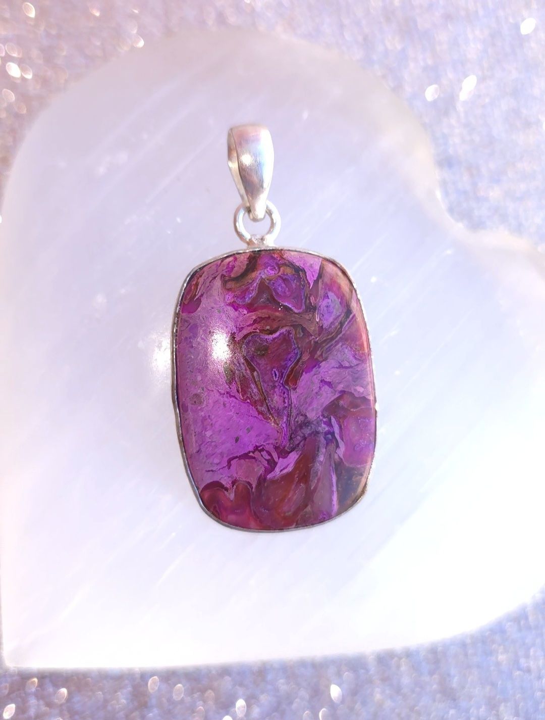 Sugilite Cerclé argent