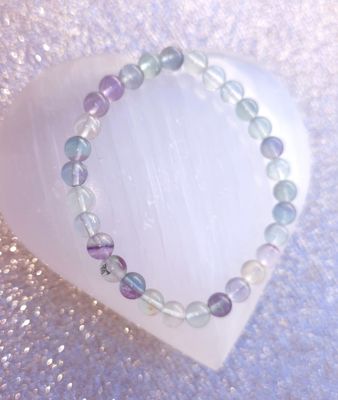 Bracelet Fluorite ø6