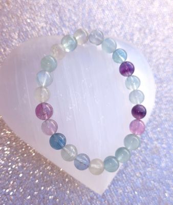 Bracelet Fluorite ø8
