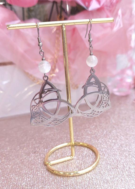 Boucle Noeud de Sorcière - Sélénite 