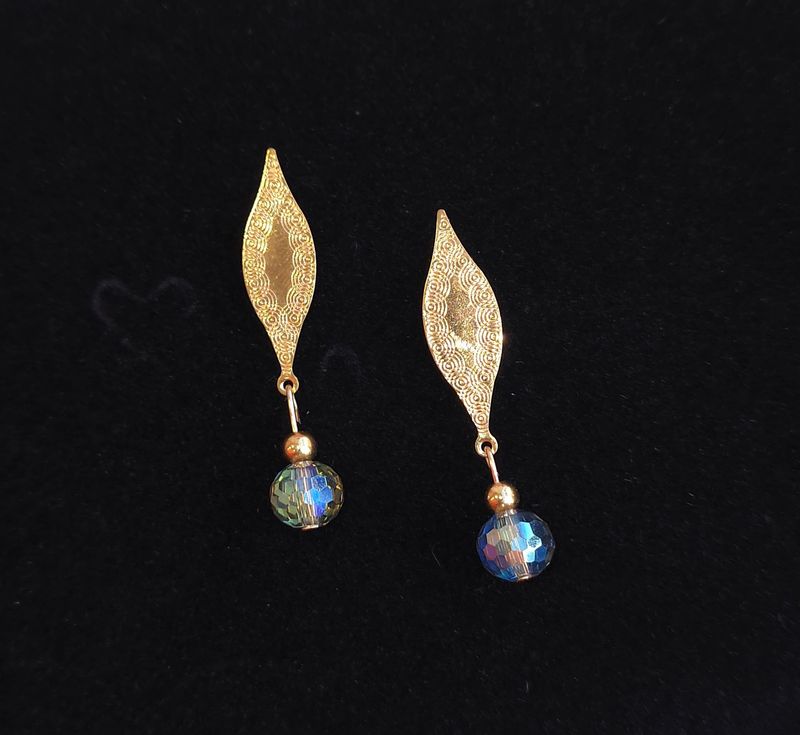 Boucle Aqua aura Facetté 