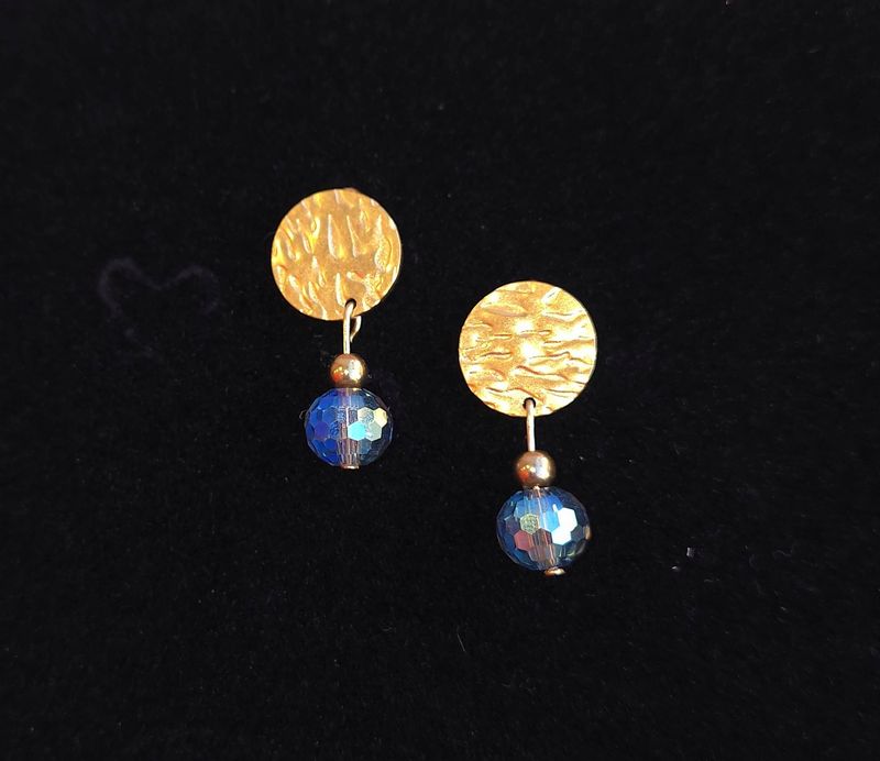 Boucle Aqua aura Facetté 