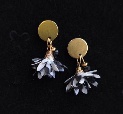 Boucle Pompon - Spinelle