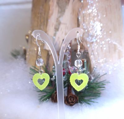 Boucle Cristal de Roche bonbon acidulé