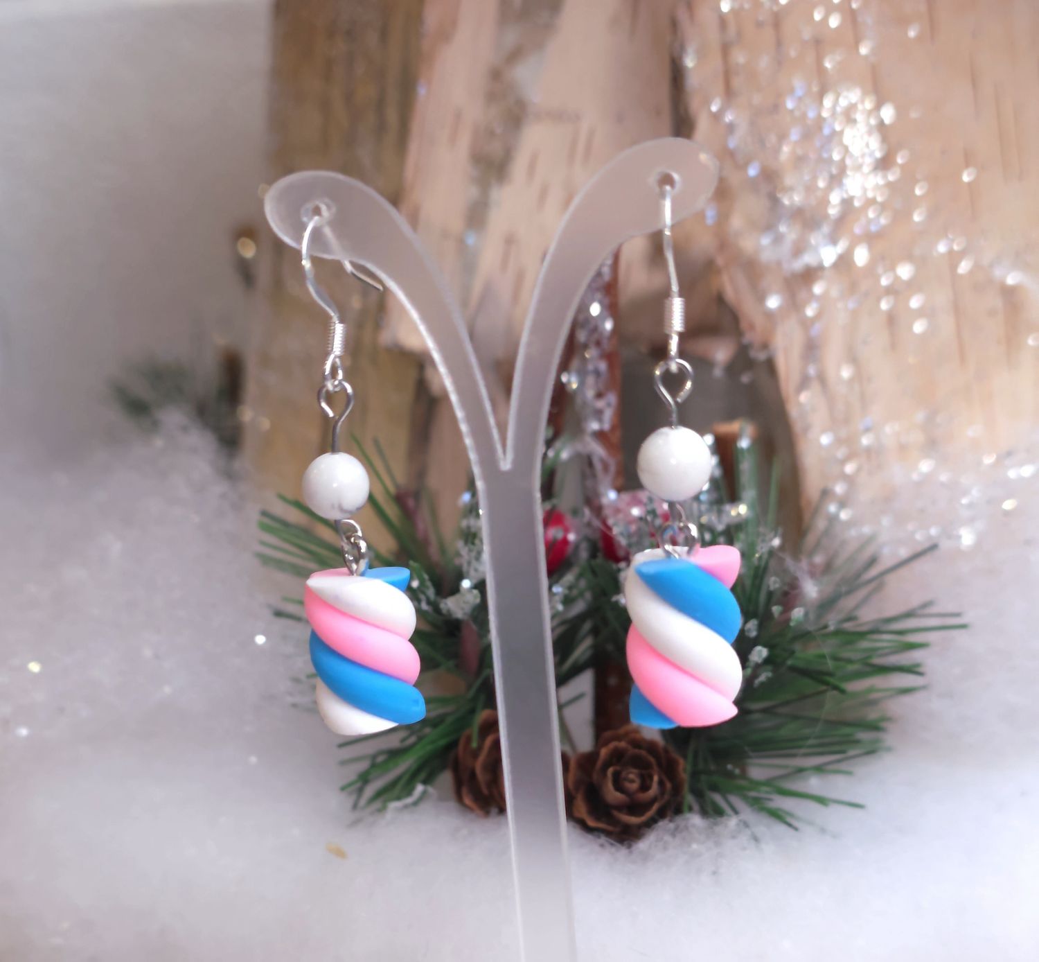 Boucle Howlite chamalow