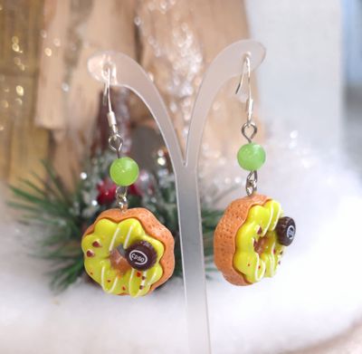 Boucle Calcite Verte donuts pistache