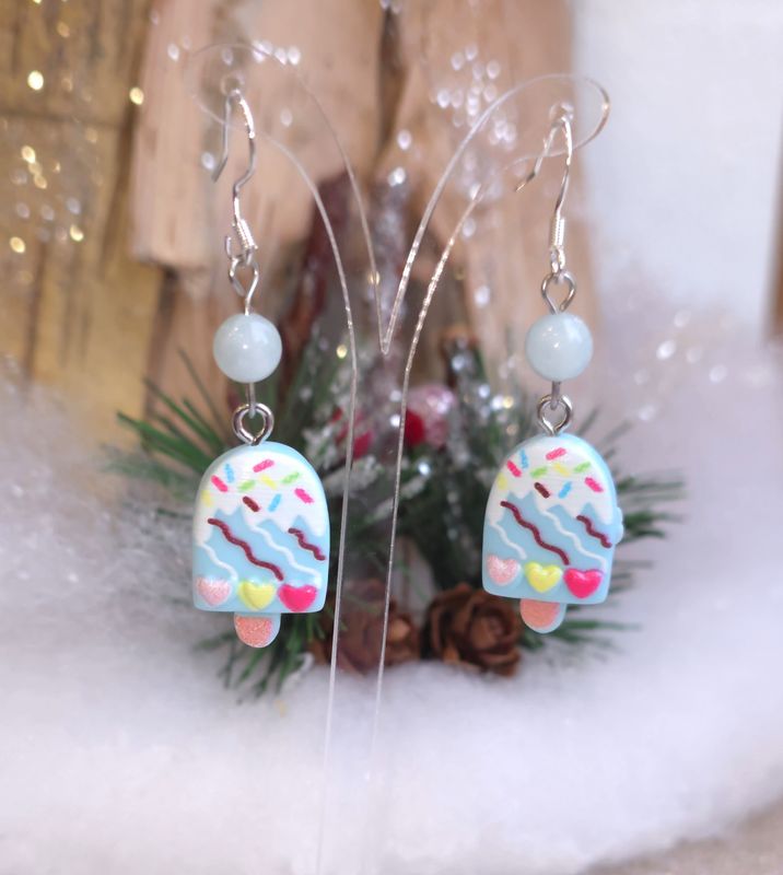 Boucle Glace - Aigue Marine