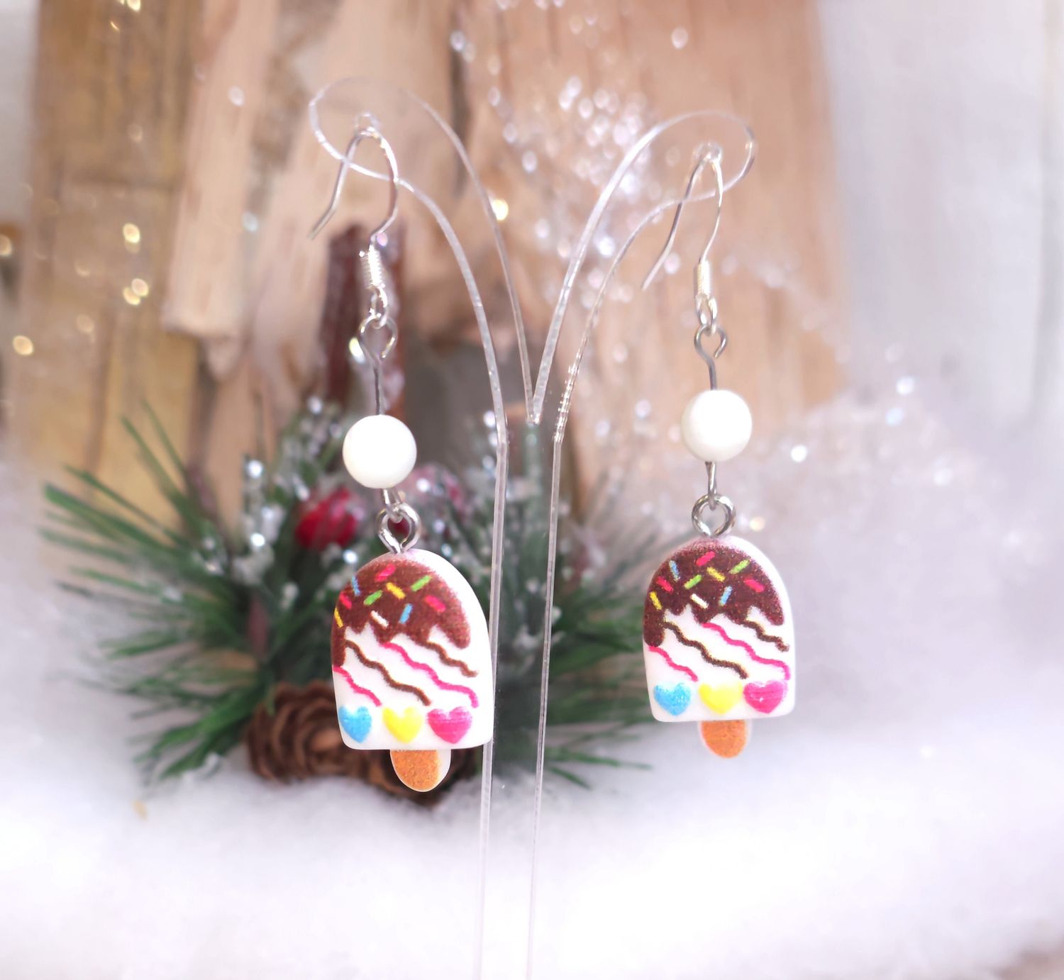 Boucle Glace - Nacre