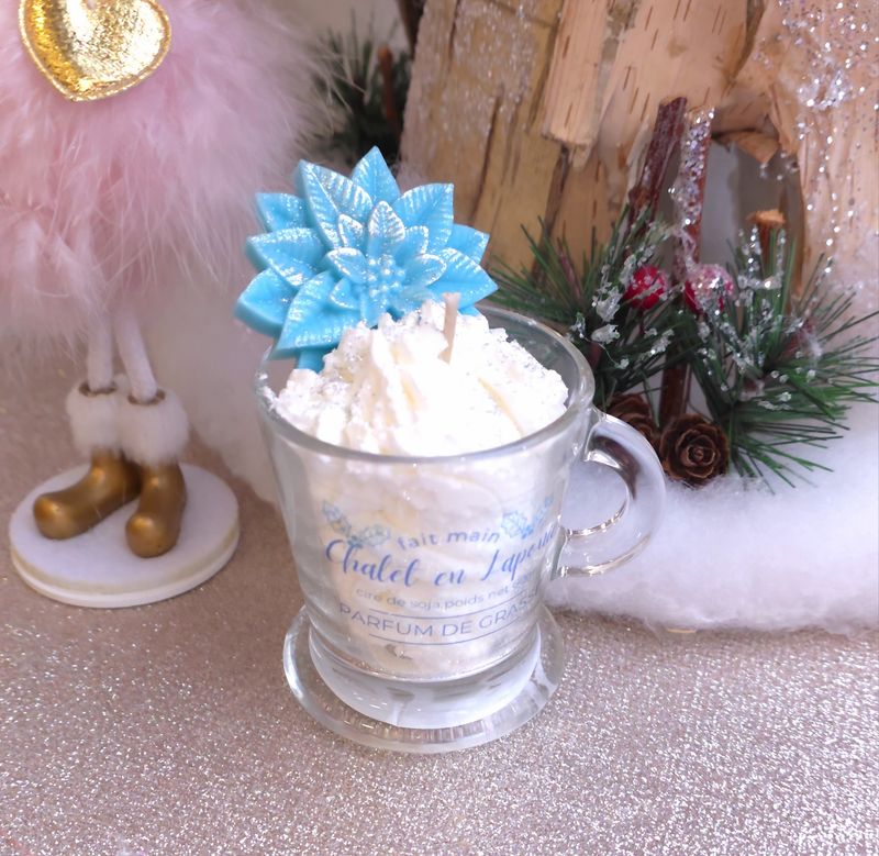 Bougie Noël  xs- Chalet en Laponie