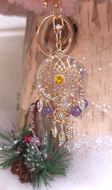 Bijoux de Sac/Porte Clés - Amethyste 