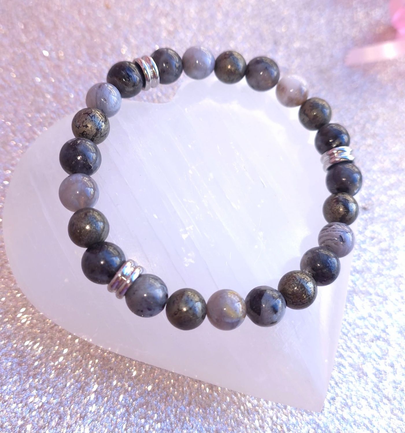 Bracelet Homme - Clarté d'esprit/Ancrage/Joie de vivre