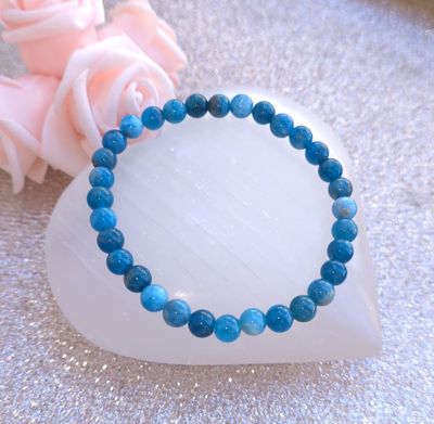 Bracelet Apatite ø6
