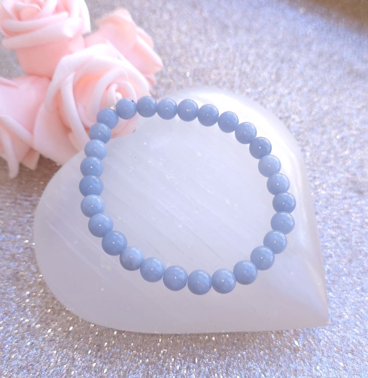 Bracelet Angelite ø6