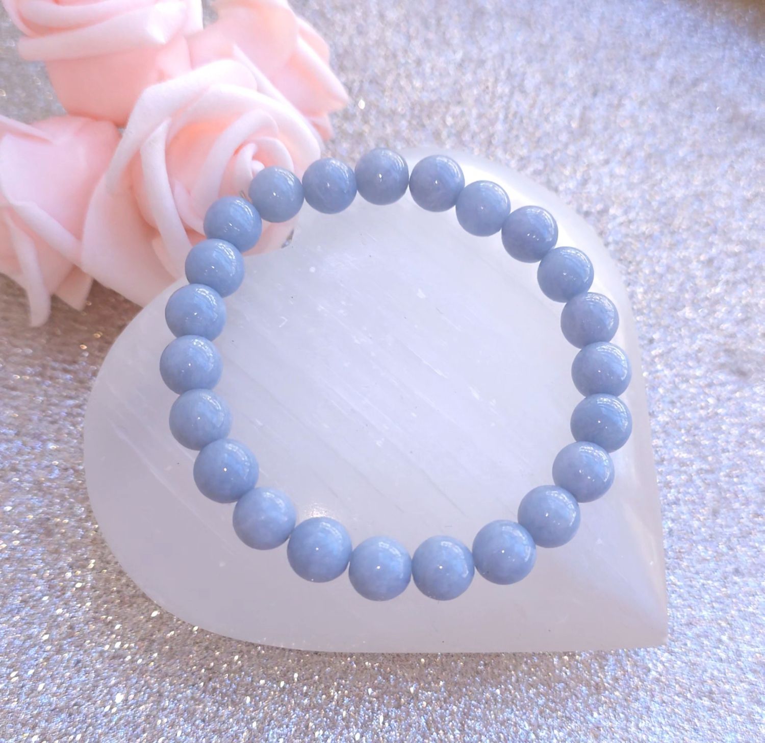 Bracelet Angelite ø8