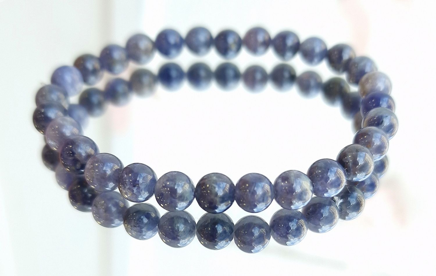 Bracelet iolite ø6 17 cm