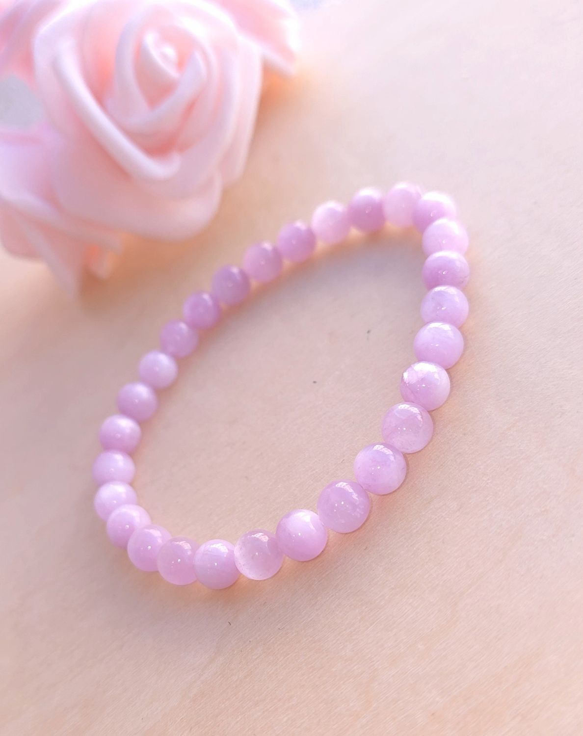 Bracelet Kunzite ø6