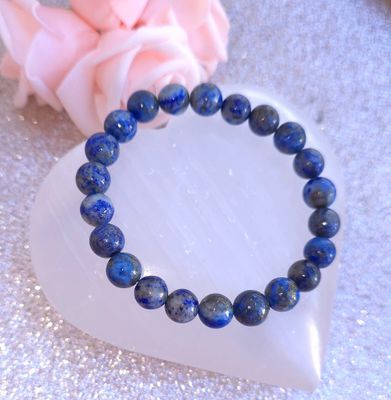 Bracelet Lapis Lazuli ø8
