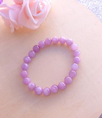 Bracelet Kunzite ø8
