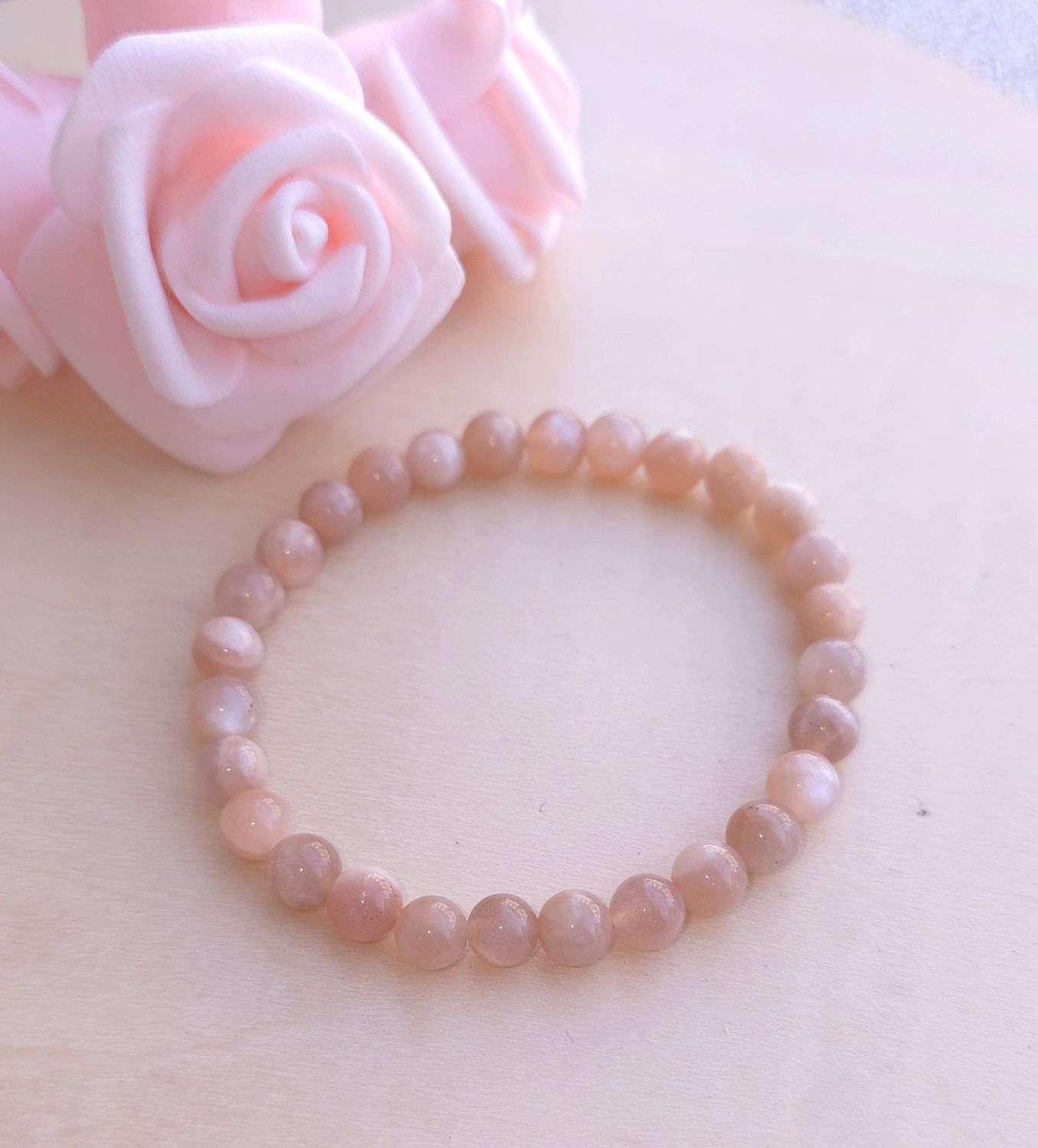 Bracelet Pierre de Lune ø6