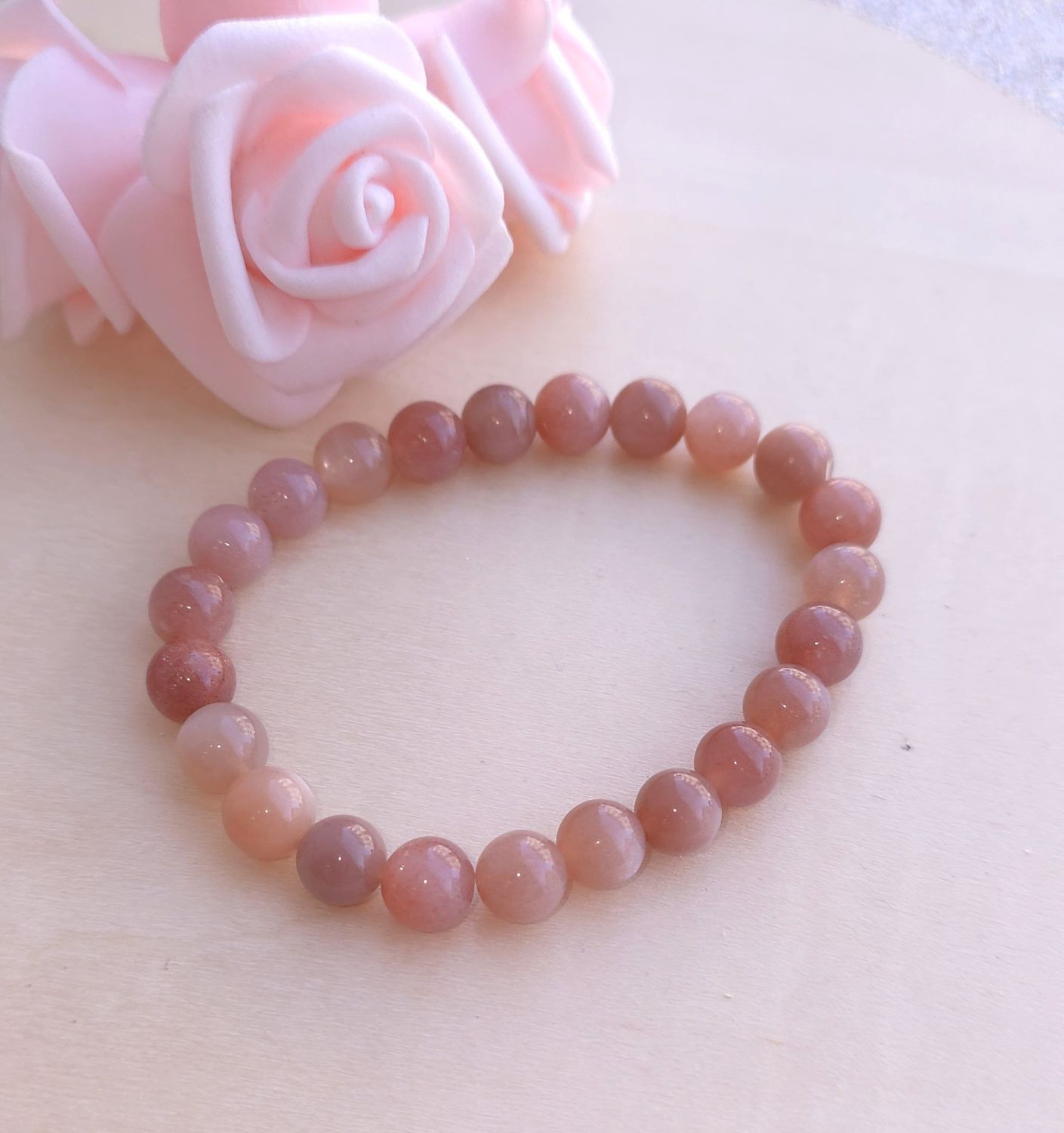 Bracelet Pierre de Lune ø8