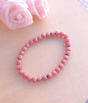 Bracelet Rhodochrosite ø6