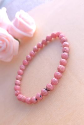 Bracelet Rhodochrosite ø6