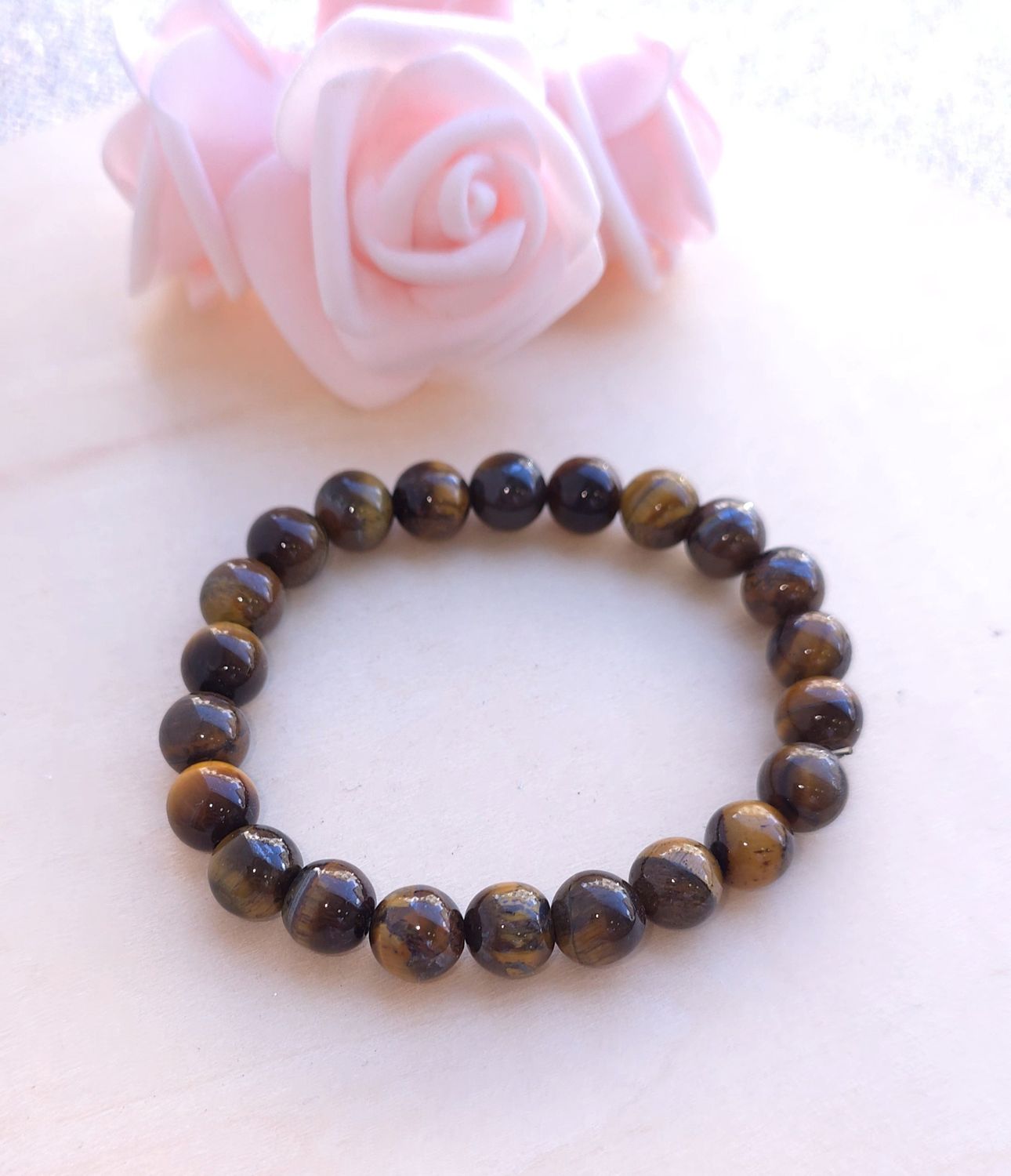 Bracelet Oeil du Tigre ø8