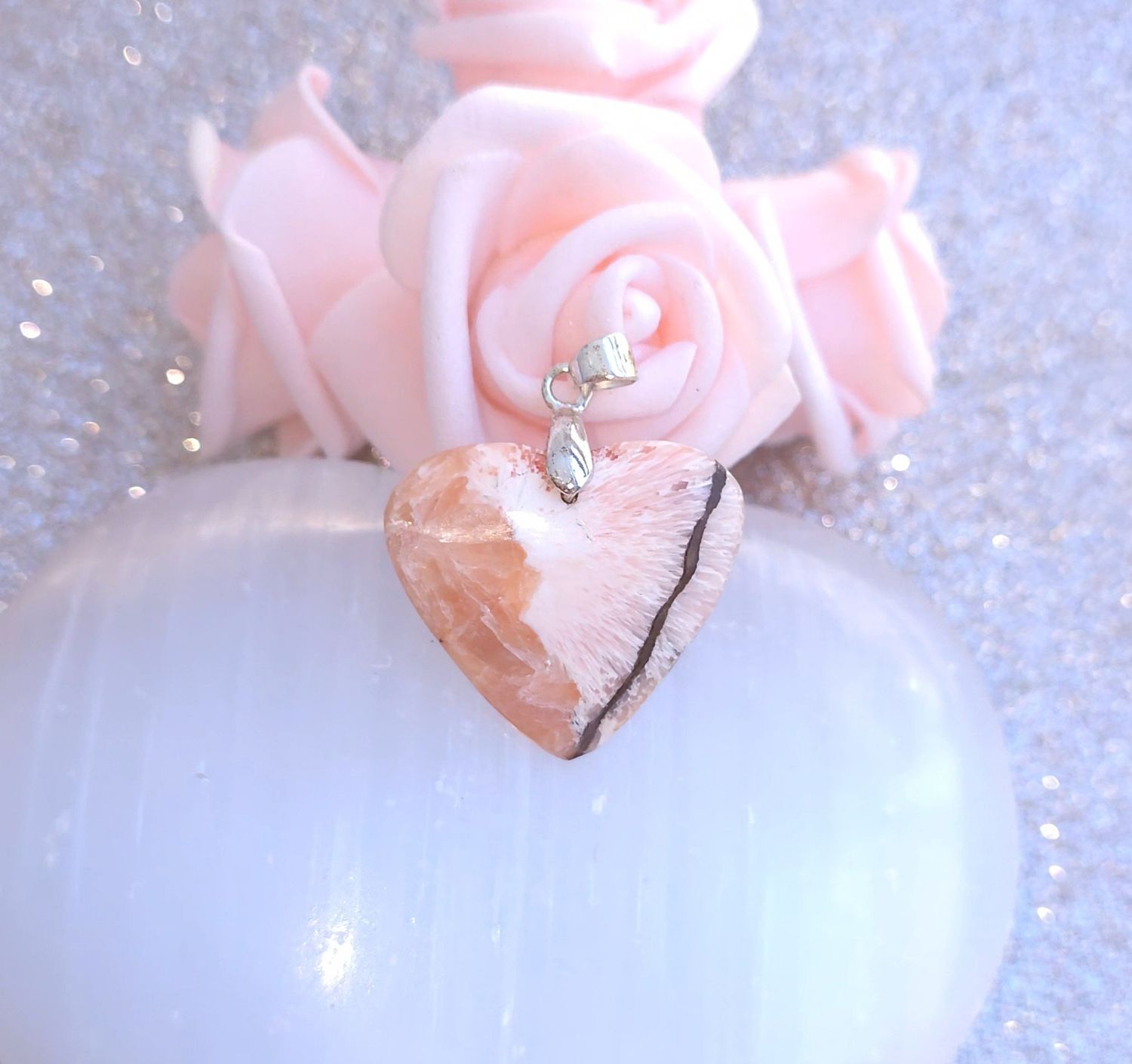 Scolécite Forme Coeur Scolécite
