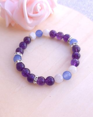 bracelet Ménopause , pré-menopause diam ø8 (magnétisé )