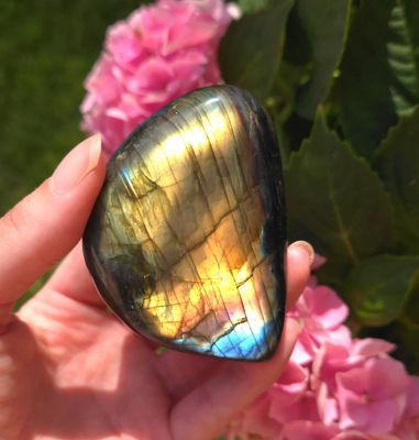 178.Forme libre labradorite n°2