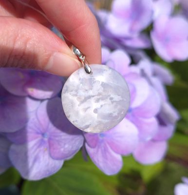 Agate Plume Blanche n°4