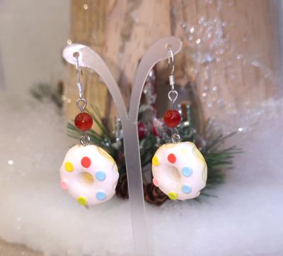 113.Boucle Cornaline donuts
