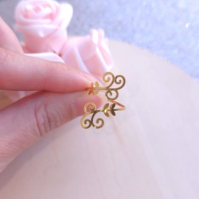 Bague Arabesque - Doré 