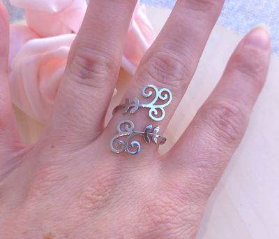 Bague Arabesque - Argenté 
