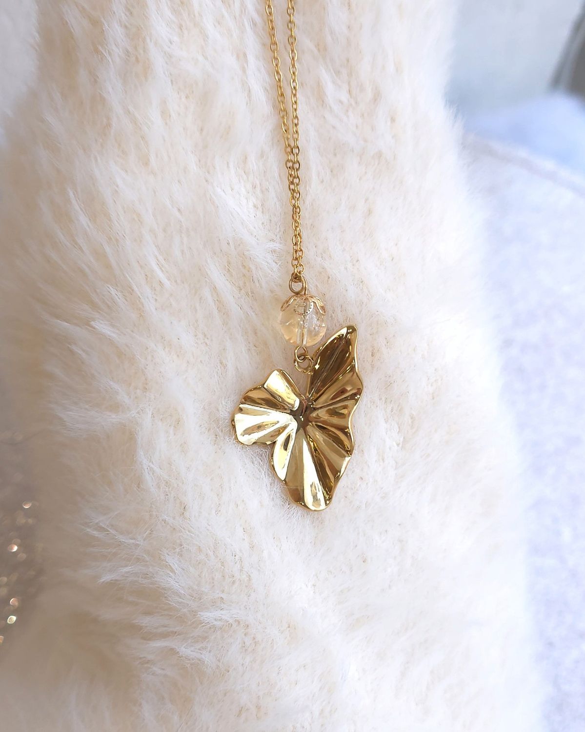 Collier Citrine Naturelle