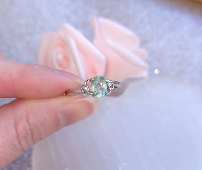 Bague Fluorite Verte n°1