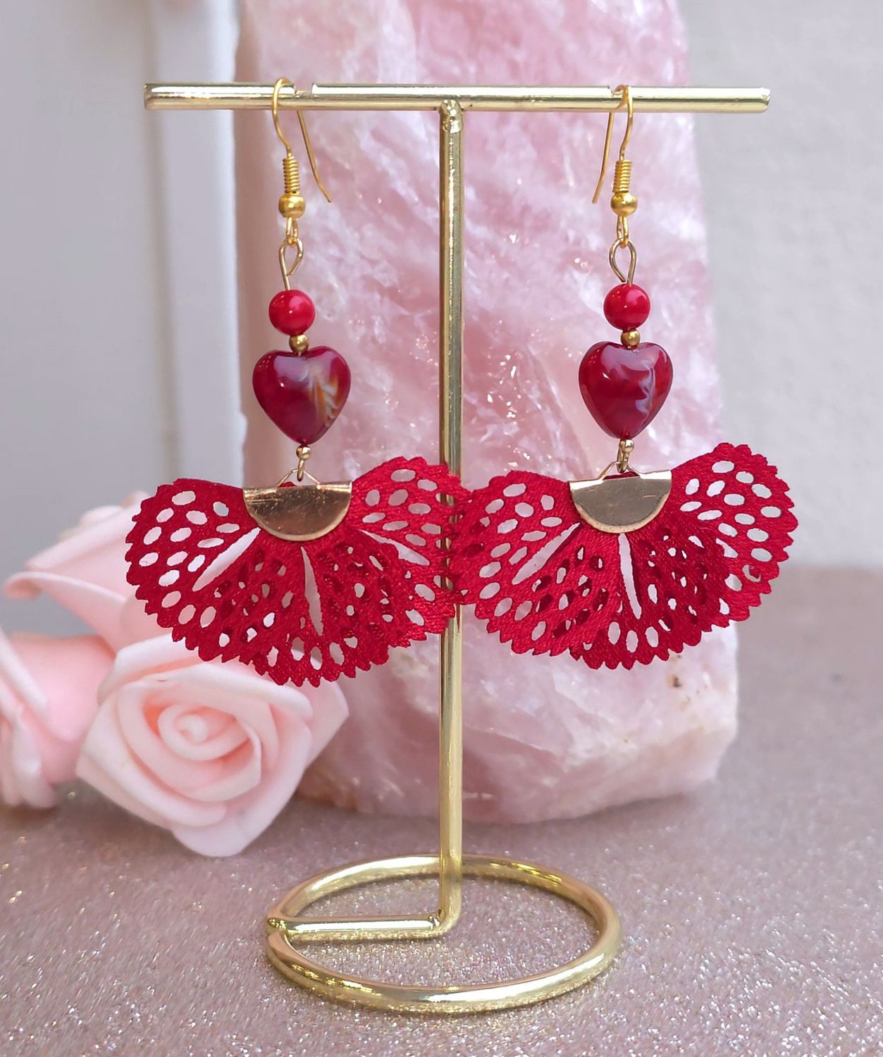 Boucle Valentine • Bambou de mer (Unique)