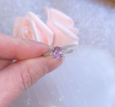 Bague Fluorite Rose n°3