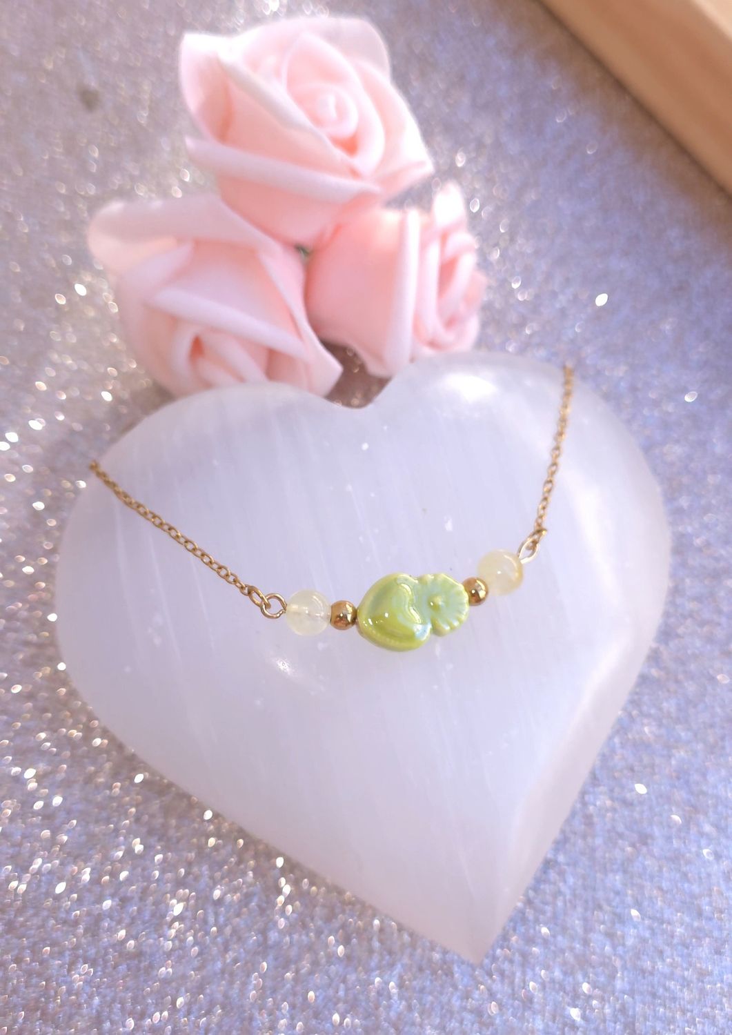 Collection Sacré Coeur - Préhnite 