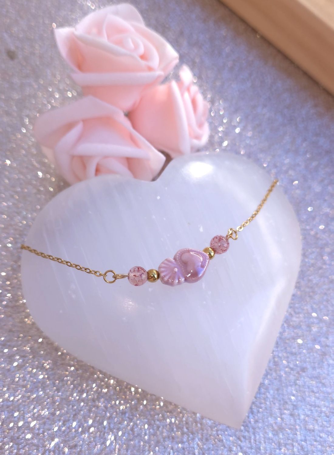 Collection Sacré Coeur - Quartz Fraise