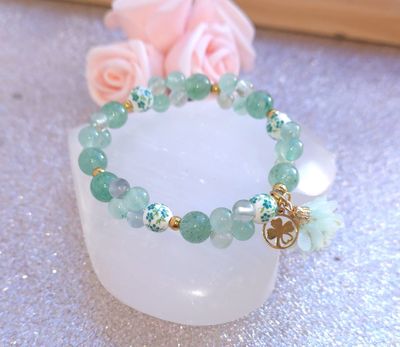 Bracelet Création • Émeraude de Sérénité